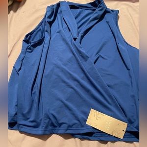 Comfortable blue top